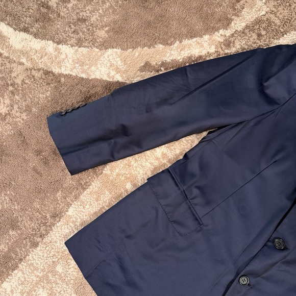 Brioni 2 Piece Suit Italy Men's Blue Two Button Wool 44R 36x30 Luxury Old Money - Picture 4 of 16